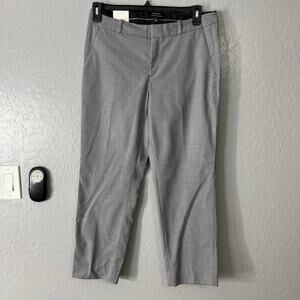Banana Republic Ryan Straight Ankle Pant, Gray, 10